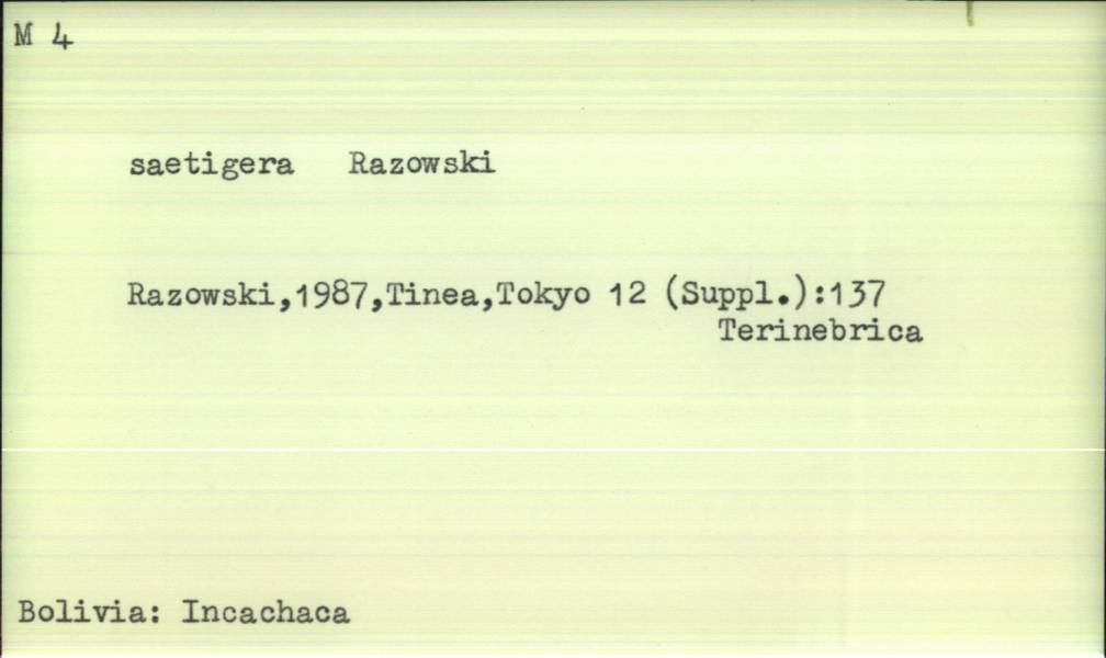 front of card
